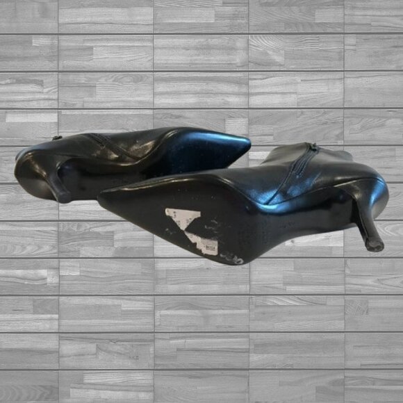 CAVALLINI Black Leather Ankle Boots - Made in Italy (NWOT) - Picture 5 of 7